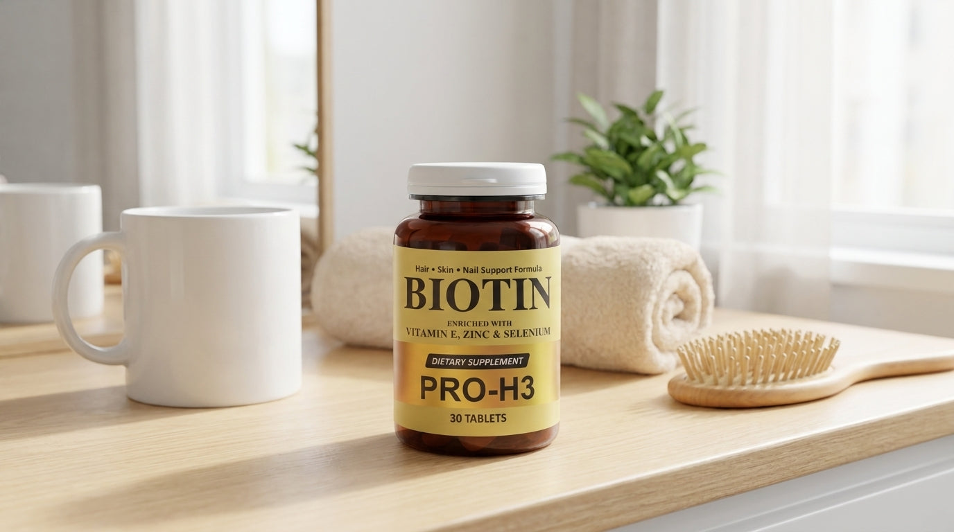 Daily Routine for Strong Hair Using the Right Hair Multi-Vitamins