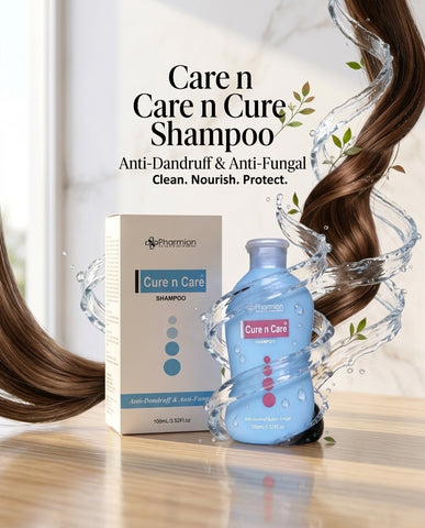 Cure n Care Anti Dandruff & Anti Fungal Shampoo 100 ml