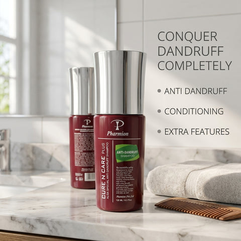 Cure N Care Plus Anti Dandruff Shampoo 120 ml